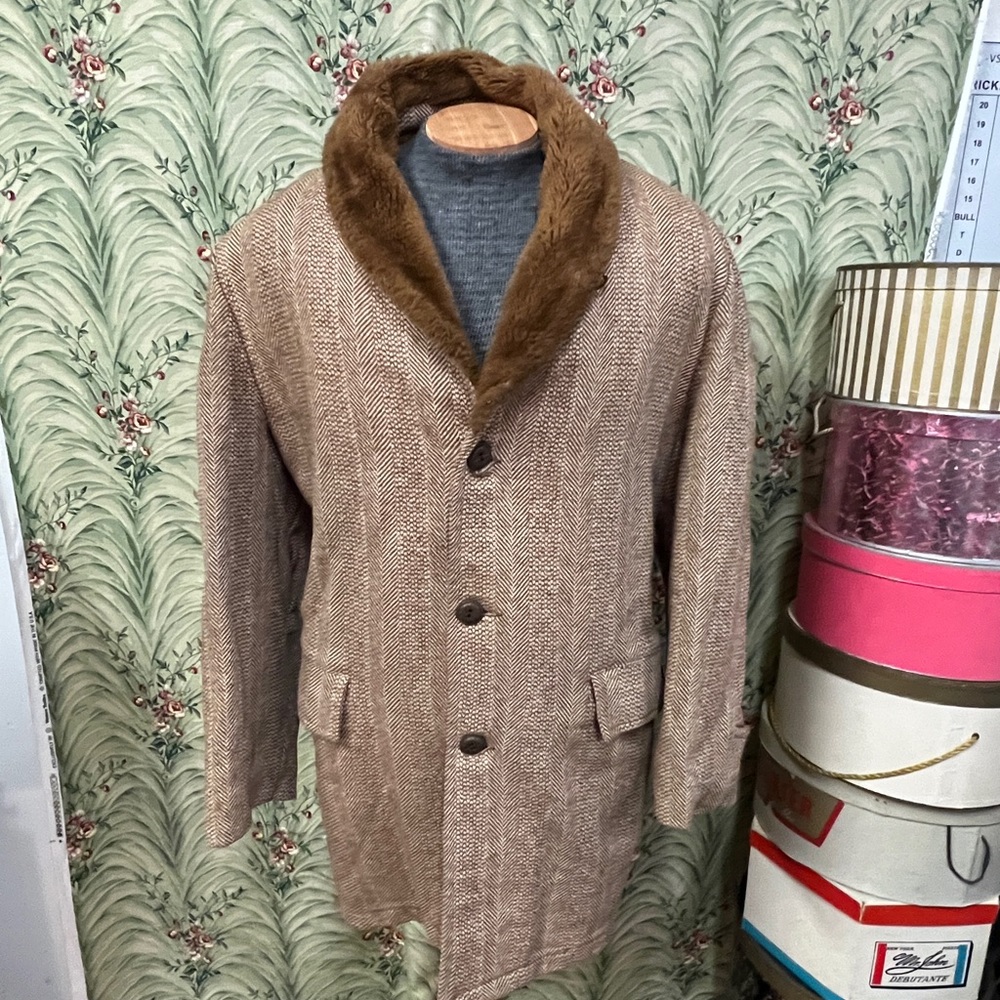 Towncraft Vintage Men’s Tweed Coat